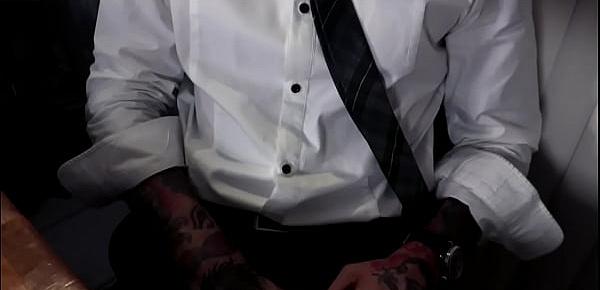  Femdom office boss asks rimjob to pathetic worker